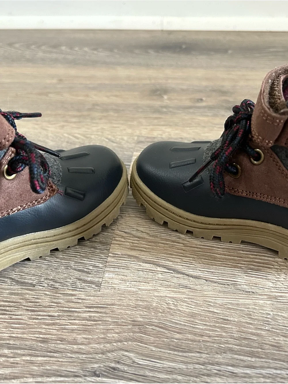 Carter's Brown, Gray and Red Kids Adventure Snow Boot